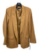 Zara Size M Tan Polyester Blazer Jacket Tan / M