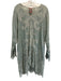 Johnny Was Size M Sage green Cupra Rayon Long Sleeve Eyelet Lace V Neck Top Sage green / M