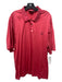 Clubhouse Collection Size XL Pink Cotton Solid Polo Men's Short Sleeve XL