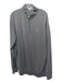 Peter Millar Size XL Grey Cotton Solid Quarter Zip Men's Jacket XL