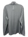 RLX Size XL Grey Polyester Solid Quarter Zip Men's Jacket XL