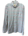Johnnie O Size XL White & Multi Cotton Plaid Button Down Men's Long Sleeve Shirt White & Multi / XL