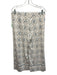Lake Size M White, Tan, Blue Pima Cotton Flowers Long Sleeve Pajamas Pant Set White, Tan, Blue / M