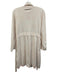 Lake Size L Orange & White Pima Cotton Speckled Sash Robe Orange & White / L