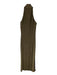 Reformation Size S Black & Gold Nylon Blend Metallic Thread Shimmer Dress Black & Gold / S