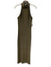 Reformation Size S Black & Gold Nylon Blend Metallic Thread Shimmer Dress Black & Gold / S