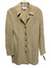 St John Collection Size 6 Golden Beige Wool Blend Gold Tone Hardware Jacket Golden Beige / 6