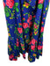 The Vampire's Wife Size 8/M Blue, Pink & Multi Cotton Long Sleeve Floral Dress Blue, Pink & Multi / 8/M