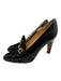 Gucci Shoe Size 7 Black Leather Ponyhair Horsebit Pump Pointed Toe Pumps Black / 7