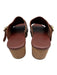Ancient Greek Sandals Shoe Size 6 Brown Leather open toe Platform Sandals Brown / 6
