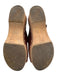 Ancient Greek Sandals Shoe Size 6 Brown Leather open toe Platform Sandals Brown / 6