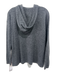 Saks Fifth Ave Size XS Charcoal & White Cashmere Speckled Hood Sweater Charcoal & White / XS