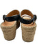 Rag & Bone Shoe Size 7 Black & Tan Leather & Suede Platform Open Toe Sandals Black & Tan / 7