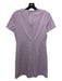 Theory Size 4 Lilac Purple Wool Blend Short Sleeve Darted Dress Lilac Purple / 4