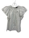 Halogen Size Small White Cotton Cap Sleeve Layered Gathered Back Keyhole Top White / Small