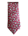 Hermes Red & Green Silk Tree Men's Ties Red & Green
