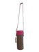 Kate Spade Pink & Brown PVC & Leather Shoulder Strap Goldtone Hardware Bag Pink & Brown / Medium