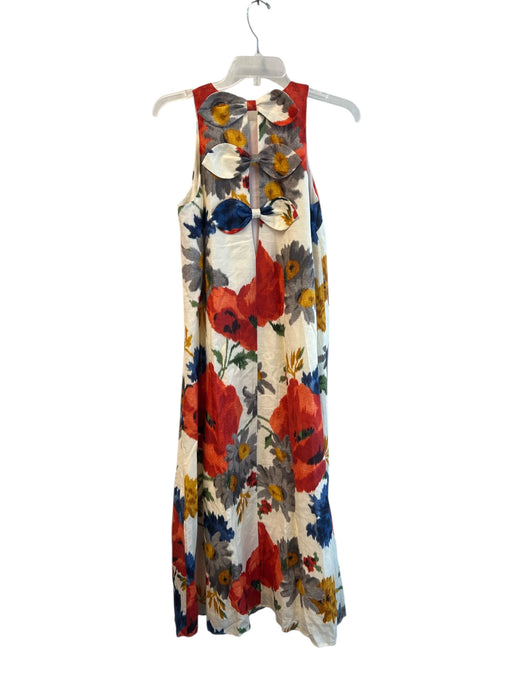 Tuckernuck Size Small Red & Multi No Fabric Tag Sleeveless Back Bows Dress Red & Multi / Small