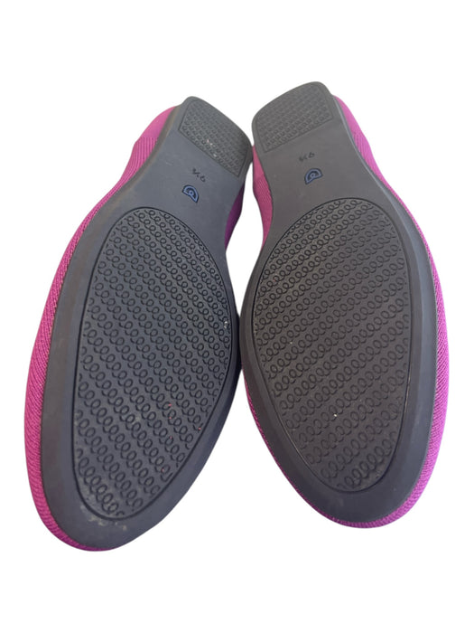 Rothy's Shoe Size 9.5 Purple Almond Toe Slip On Flat Shoes Purple / 9.5