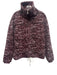 Varley Size S Mixed Purples Polyester & Wool Blend Flecked Mock Neck Jacket Mixed Purples / S