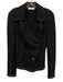 Bailey 44 Size S Black & White Rayon Blend Button Up Contrast Stitch Jacket Black & White / S