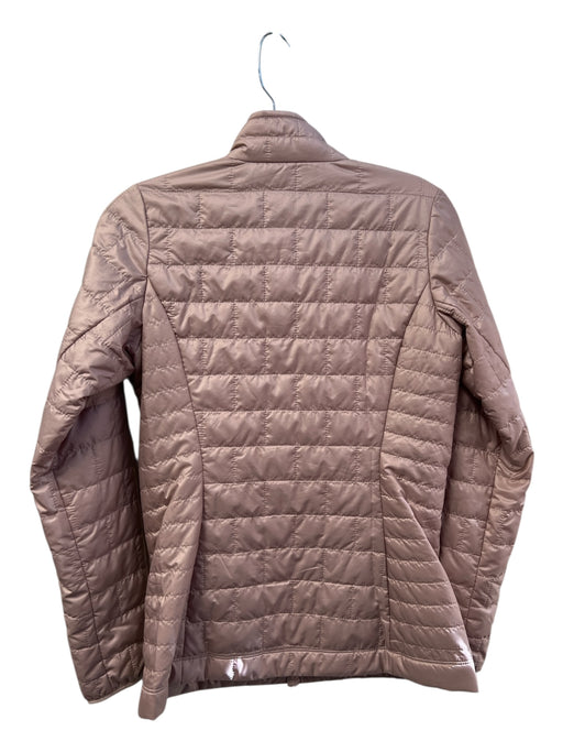Patagonia Size XS Mauve Polyester Standing Collar Zip Front Long Sleeve Jacket Mauve / XS