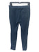 James Perse Size 0 Navy Blue Cotton Slim Drawstring Pants Navy Blue / 0