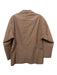 L.B.M 1911 Brown Cotton 2 Buttons Men's Blazer Brown / 52R