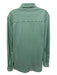 Fedeli Size 52 Green Cotton Button Down Men's Long Sleeve Shirt Green / 52