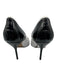 Dolce & Gabbana Shoe Size 36.5 White & Black Leather Upper Patent Toe Cap Pumps White & Black / 36.5