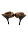 Gucci Shoe Size 6 1/2 Beige Satin Bamboo Heel Detail Twist Strap Mules Shoes Beige / 6 1/2