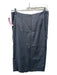 Oscar De La Renta Size 10 Gray Wool Blend Tie Waist Pockets Slits Skirt Gray / 10