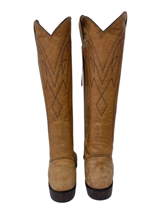 Frye Shoe Size 7.5 Tan Leather Western Cowboy Boots Tan / 7.5