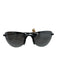 Maui Jim Case Incl Black Acetate Mirror Lens Vintage Sunglasses Black