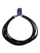 No Brand Dark Brown Leather Silver Multi Strand Choker Necklace Dark Brown