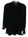 Lafayette 148 Size S Eggplant Purple Rayon & Silk Velvet 3/4 Sleeve High Low Top Eggplant Purple / S
