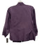 Lafayette 148 Size S Plum Purple Polyester High Neck Elastic Cuff Pockets Jacket Plum Purple / S