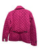 Burberry Brit Size S Fuschia Pink Polyester Quilted Buttons Collar Jacket Fuschia Pink / S