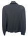 St John Collection Size 2 Black Wool & Rayon Shoulder Pads Single Button Jacket Black / 2