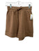 Varley Size XS Tan Brown Viscose Blend Elastic Drawstring Waist Pocket Shorts Tan Brown / XS