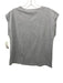 Kobi Halperin Size XS Gray & Gold Cotton Cap Sleeve Floral Sequin Heathered Top Gray & Gold / XS