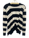 Proenza Schouler Size XS Black & White Cotton & Cashmere Long Sleeve Sweater Black & White / XS