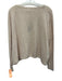 Minnie Rose Size XS/S Cream Beige Cashmere Long Sleeve Ribbed Detail Sweater Cream Beige / XS/S