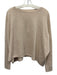 Minnie Rose Size XS/S Cream Beige Cashmere Long Sleeve Ribbed Detail Sweater Cream Beige / XS/S