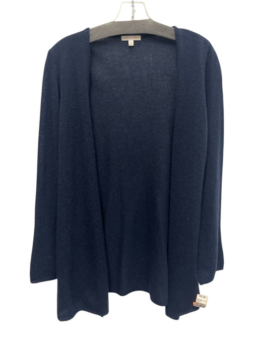 Minnie Rose Size XS Navy Blue Cashmere Long Sleeve Open Front Cardigan Navy Blue / XS