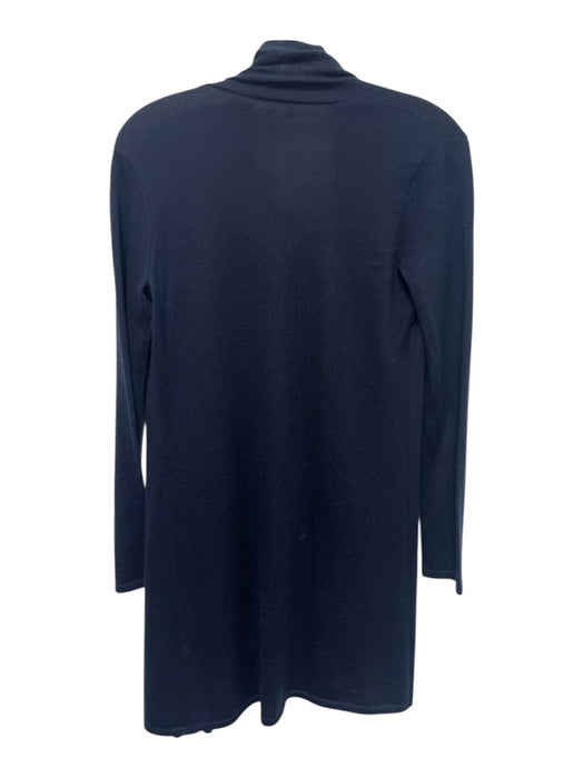Neiman Marcus Size XS Navy Blue Cashmere Long Sleeve Open Knit Collar Cardigan Navy Blue / XS