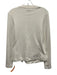 Tanya Taylor Size S Cream White Organic Cotton & Elastane Long Sleeve Top Cream White / S