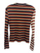 Veronica Beard Size S Brown, orange, Blue Cotton & Elastane Long Sleeve Top Brown, orange, Blue / S