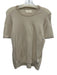 Zadig & Voltaire Size XS Cream Beige Cashmere Short Sleeve Crew Neck Knit Top Cream Beige / XS