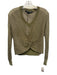 Veronica Beard Jeans Size XS Green & Beige Linen & Nylon Long Sleeve Sweater Green & Beige / XS